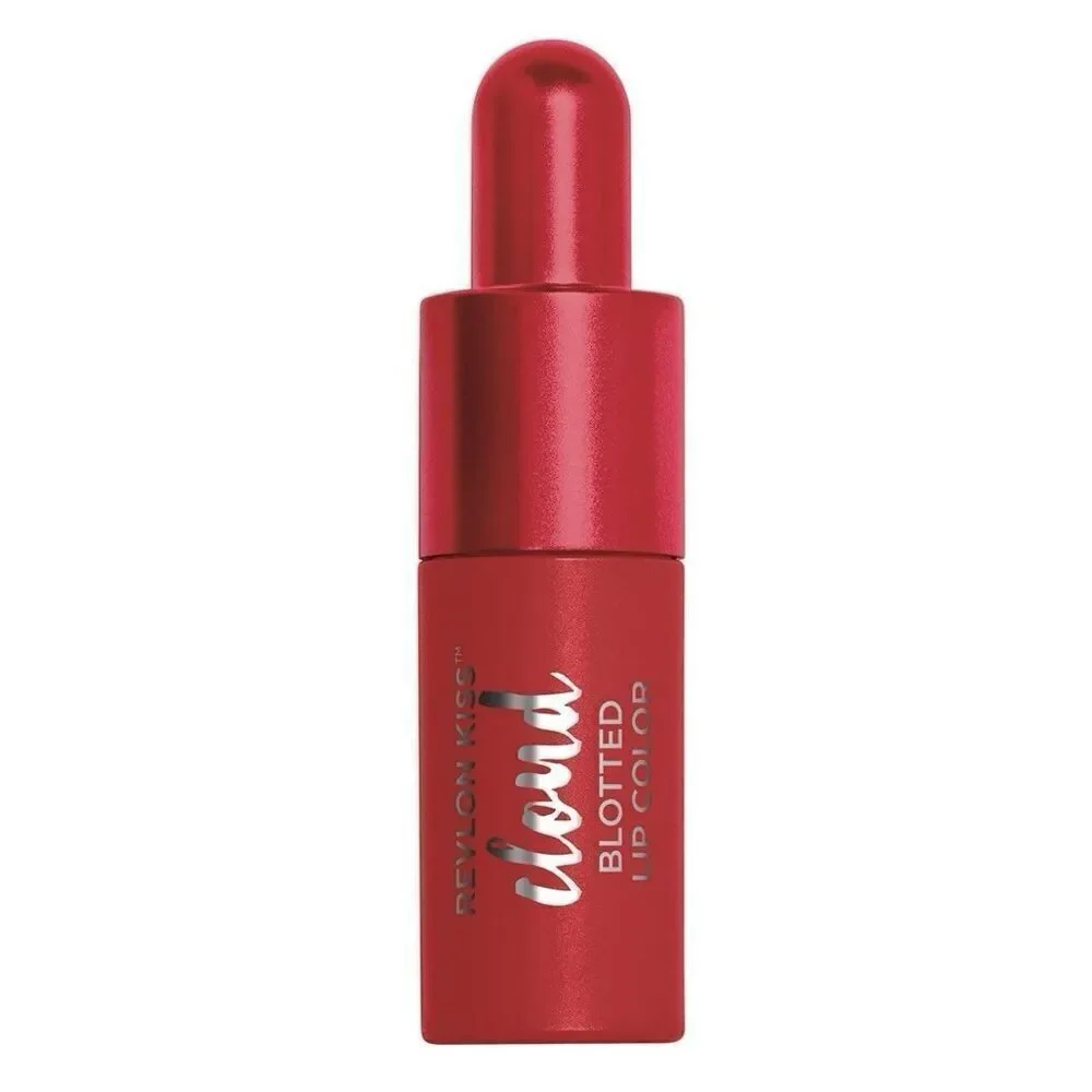 Revlon Kiss Cloud Blotted Lip Color, # 002 Cherries On A Cloud, Cherry Red